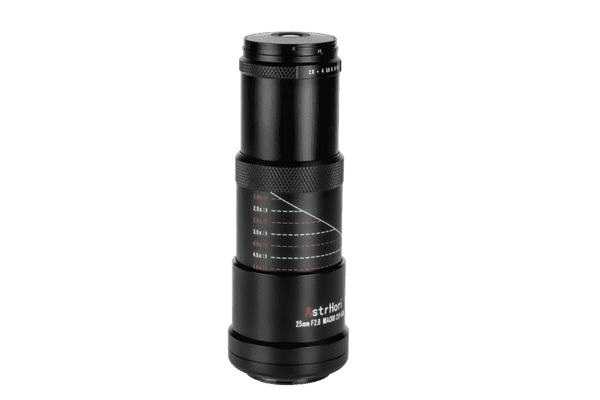 AstrHori 25mm F2.8 2-5X Macro Lens for Full Frame Mirrorless Cameras