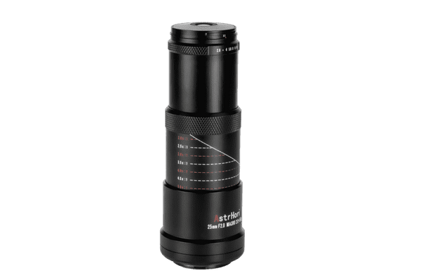 AstrHori 25mm F2.8 2-5X Macro Lens for Full Frame Mirrorless AstrHori 25mm F2.8 2-5X Macro Lens for Full Frame Mirrorless