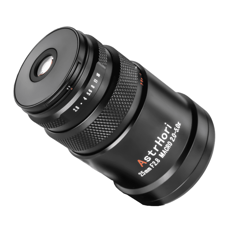 AstrHori 25mm F2.8 2-5X Macro Lens for Full Frame Mirrorless Cameras