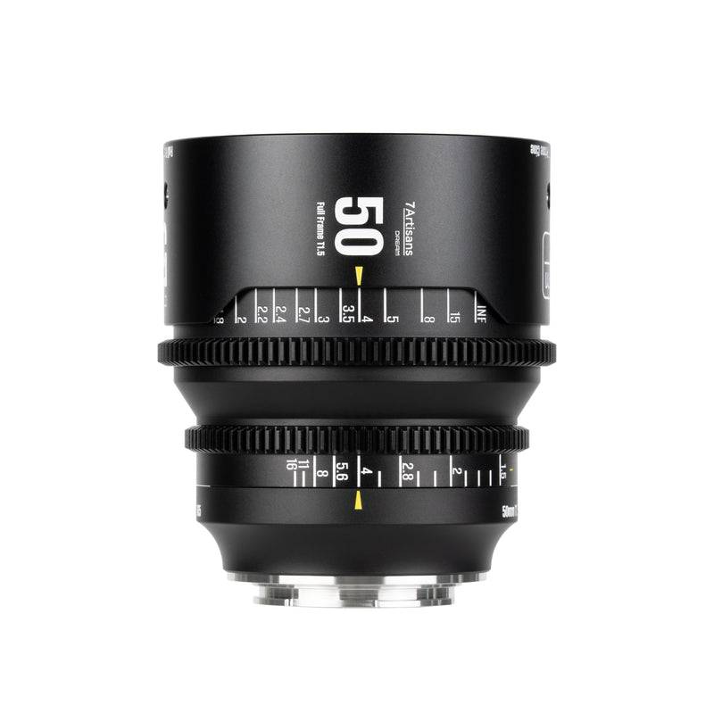 7Artisans MF 35mm/50mm/75mm T1.5 Full Frame Cine Lens for E/L/Z/RF