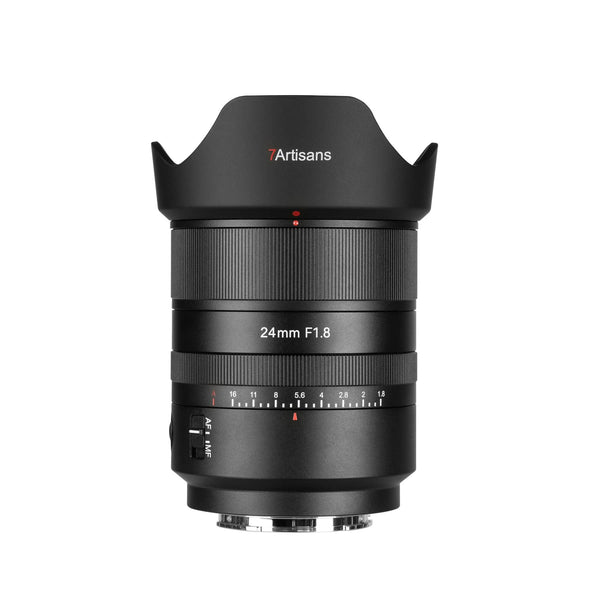 7Artisans AF 24mm F1.8 Full Frame Wide-Angle Lens for Sony E-Mount Cameras