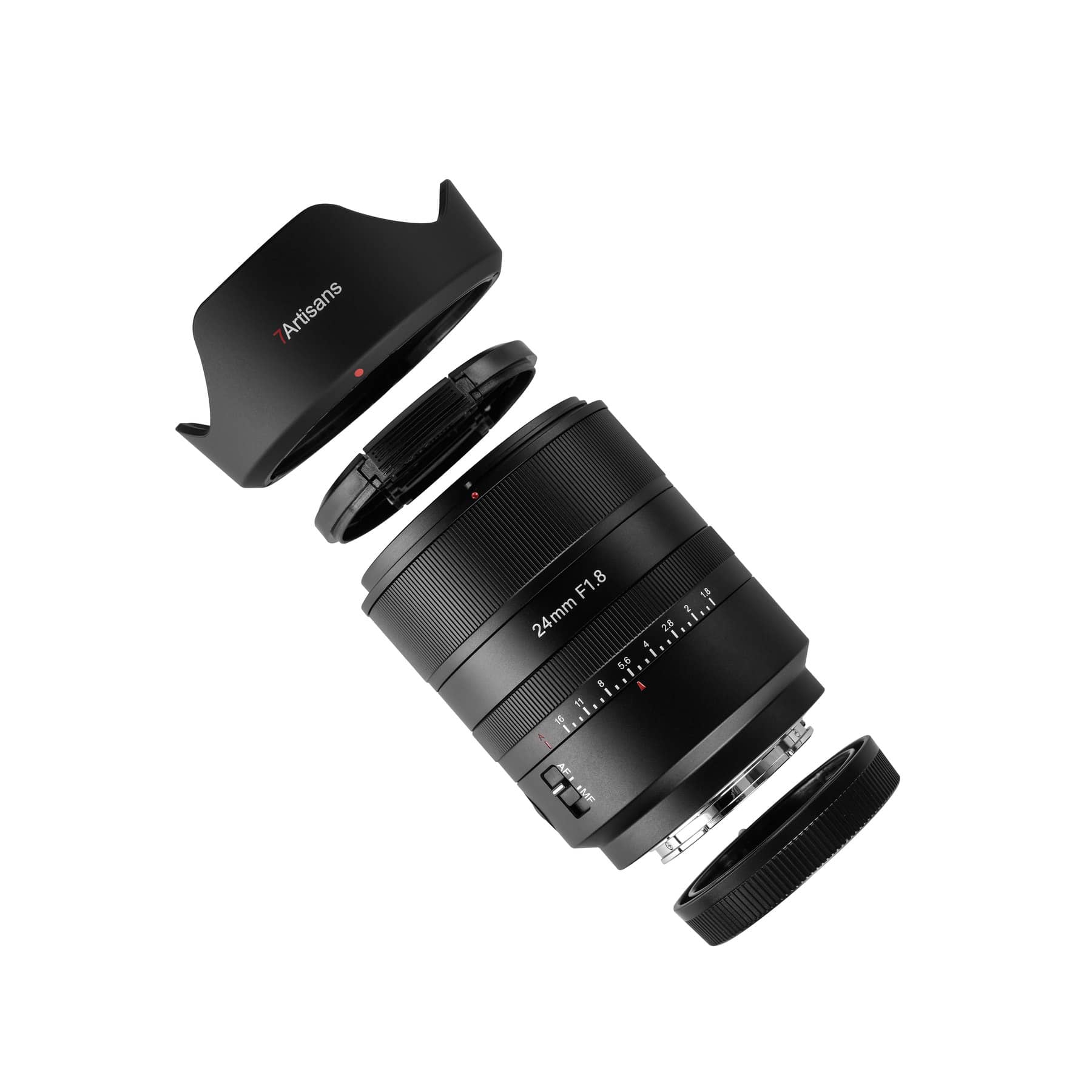 7Artisans AF 24mm F1.8 Full Frame Wide-Angle Lens for Sony E-Mount Cameras