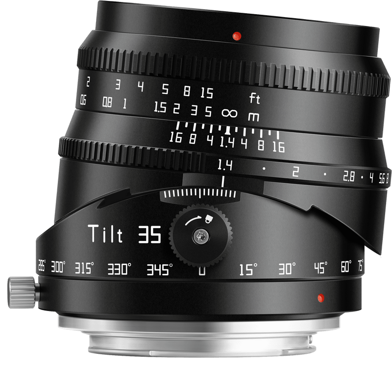 TTArtisan Tilt 35mm F1.4 APS-C Lens for X/E/Z/RF and M4/3 Mount Mirrorless Cameras