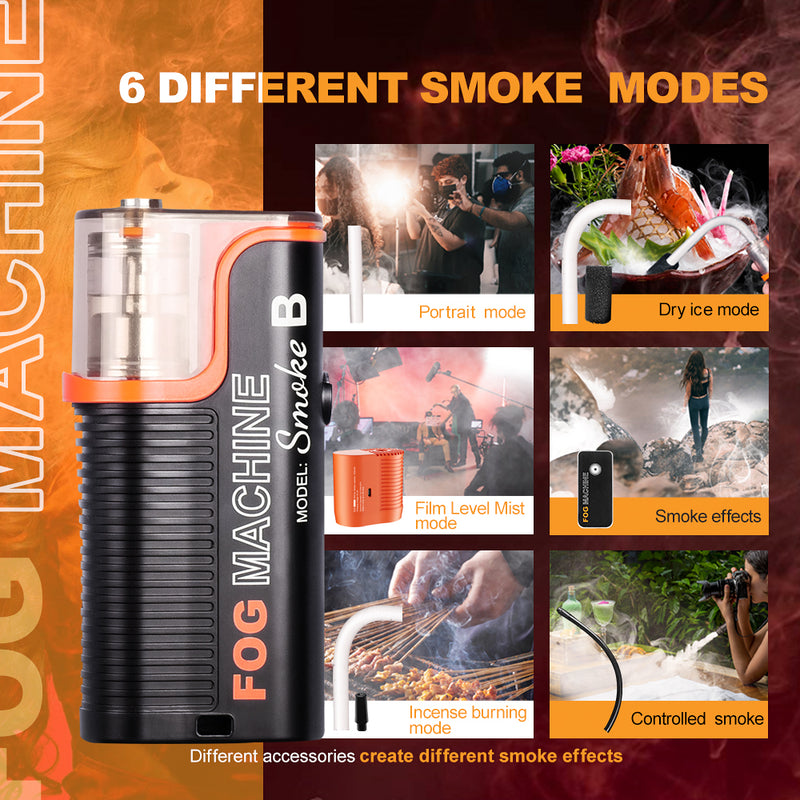 LENSGO Smoke B Smoke Machine Hand-held Wireless Remote Fog Machine