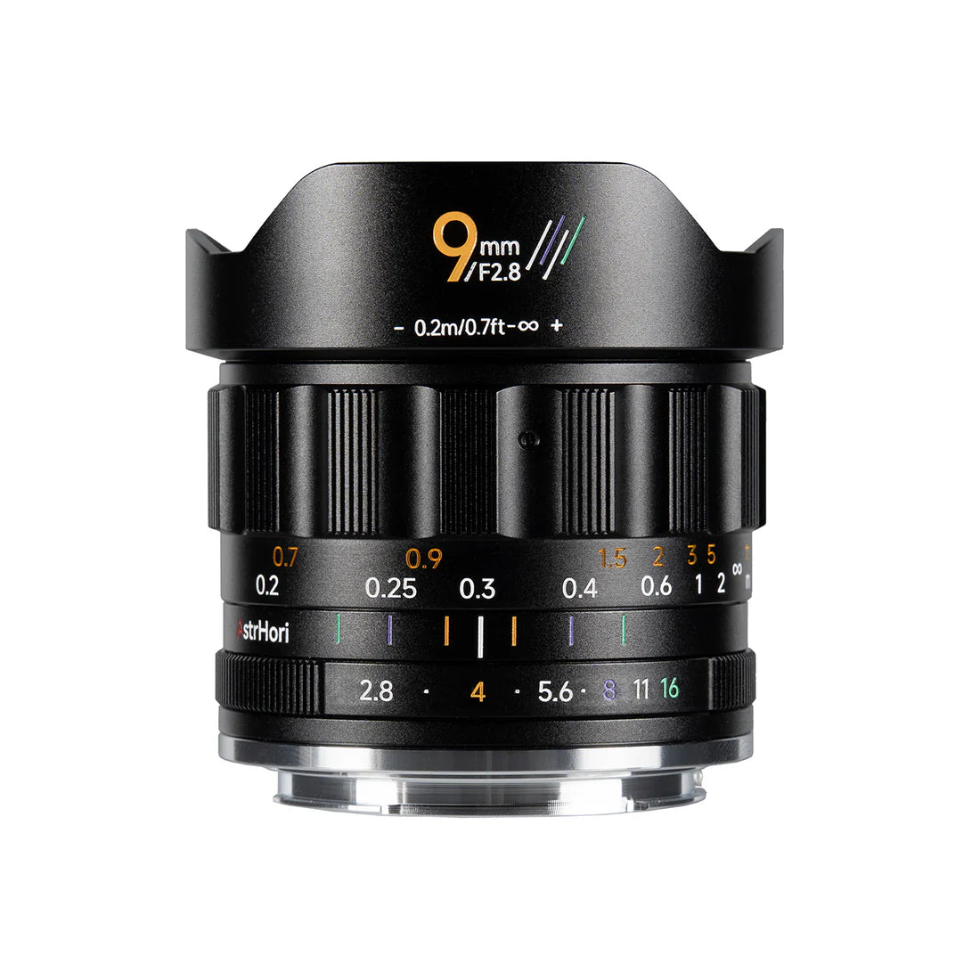AstrHori MF 9mm F2.8 Ultra Wide-angle APS-C Lens for E/FX/EOS-R/M43/Z