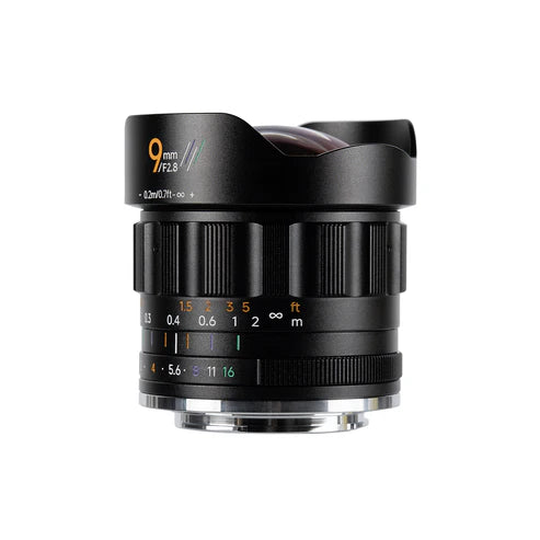 AstrHori MF 9mm F2.8 Ultra Wide-angle APS-C Lens for E/FX/EOS-R/M43/Z