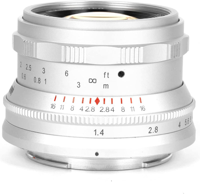 PERGEAR 35mm Full-Frame Manual Focus Lens, Compatible With