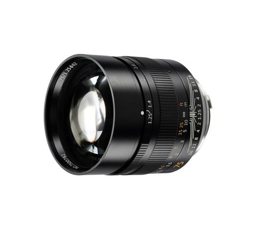 7artisans 75mm 1.25ライカmマウント 七工匠 7Artisans 75mm F1.25 II「ライカM」フルサイズ 大口径 単焦点