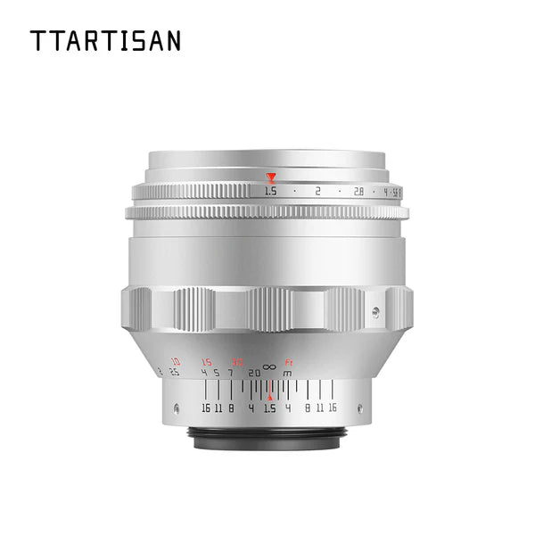 TTArtisan 75mm F1.5 Swirly Bokeh Full Frame Manual Focus Lens for M4/2 Mount Cameras