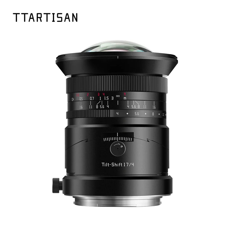 TTArtisan Tilt-Shift 17mm F4 ASPH. ±8° Tilt & ±8mm Shift Lens