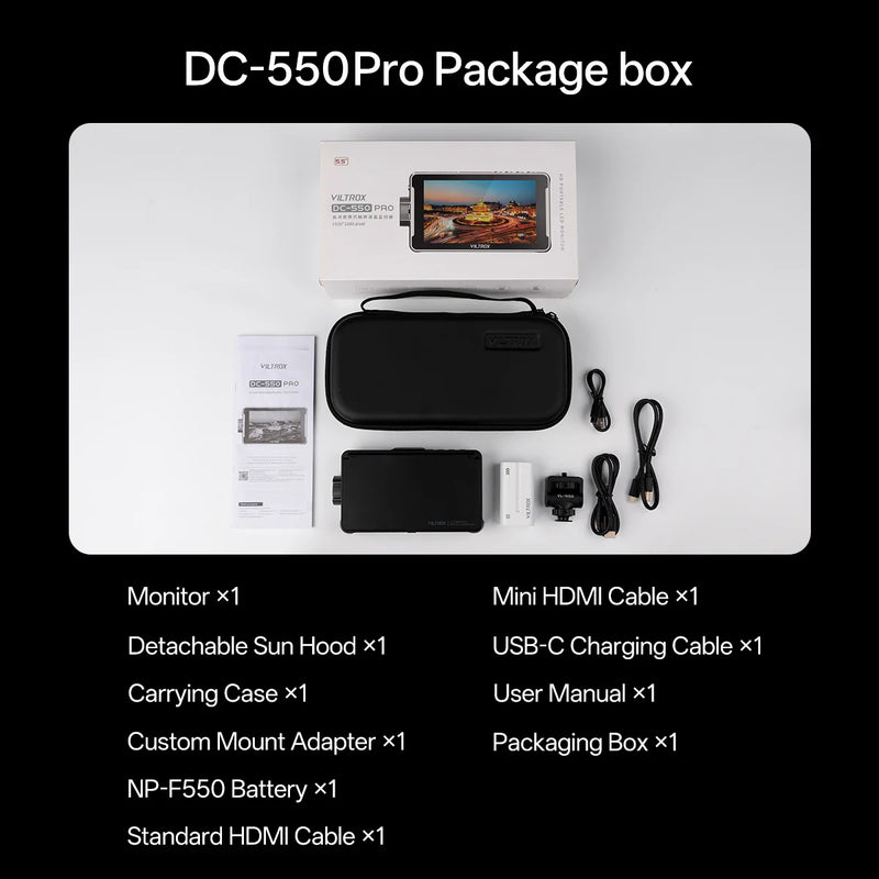 Viltrox DC-550 Portable 5.5 Inch HD Camera Monitor – Pergear