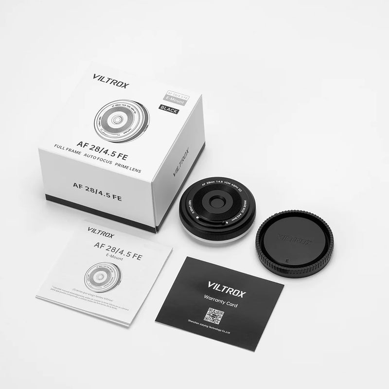 Viltrox AF 28mm F4.5 Full Frame Lens, 60g Ultra-Thin Lens For Sony and Fuji Cameras