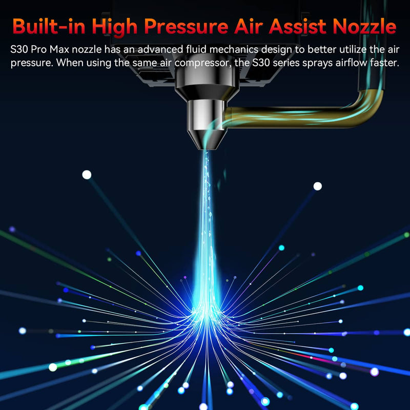 30L/Min SCULPFUN Laser Air Assist Pump Air Compressor for Laser