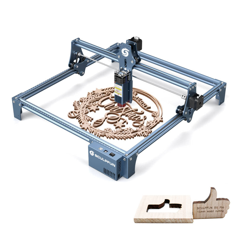 SCULPFUN S9 Laser Engraver, 90W Effect High Precision CNC Laser