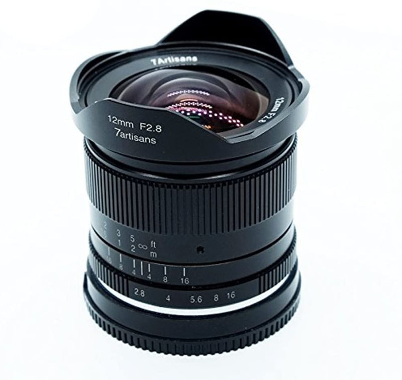 7artisans 12mm Ultra Wide Angle Lens for Fuji/Canon Cameras