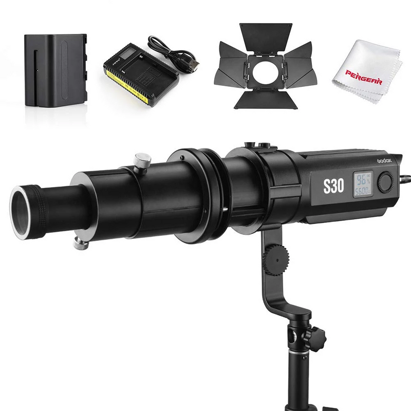 Godox S30 LED Light | Pergear Trending Professional Camera Godox S30 LED Light | Pergear Trending Professional Camera