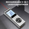 LAOFAS Aluminum Alloy Laser Rangefinder, 196ft/60M Laser Measurement Tool