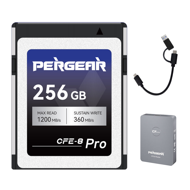 PERGEAR CFE-B PRO 256GB Cfexpress Type-B Memory Card
