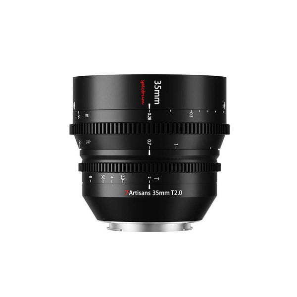 7Artisans 35mm/50mm/85mm T2.0 Full Frame Cine Lens For Sony, Nikon Canon and Leica Cameras