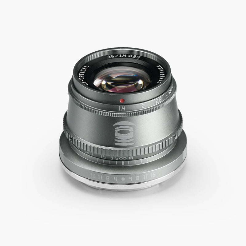 TTArtisan APS-C Trio Titanium Grey Lens Kit, include 17mm f1.4 