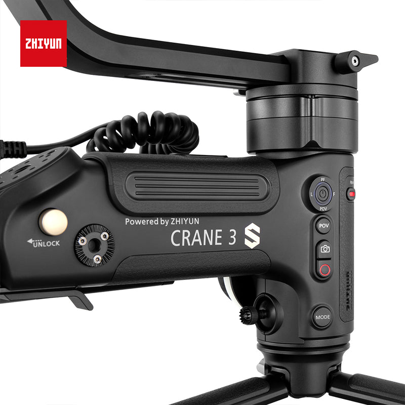 ZHIYUN Crane 3S Pro Stabilisateur Camera Portable à 3 Axes