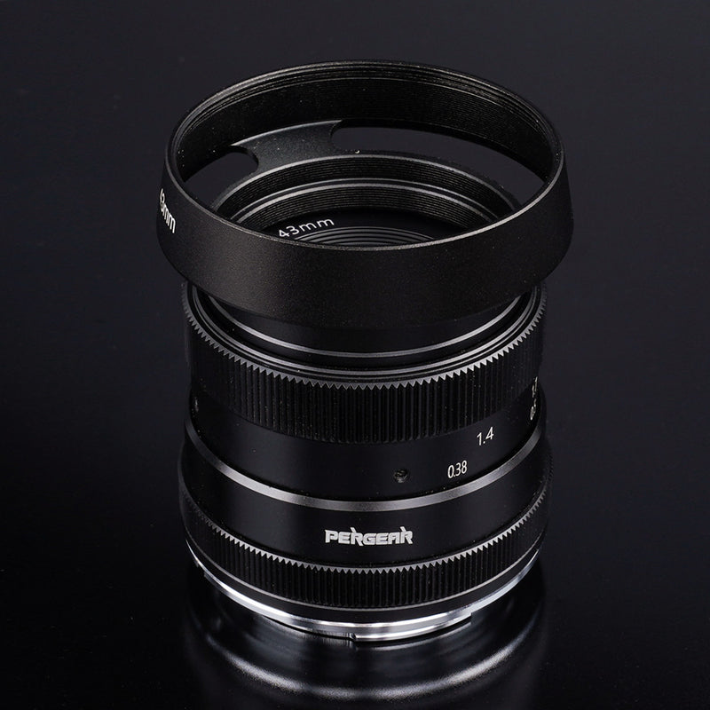 Pergear 50mm F1.8 Manual Focus Prime Fixed Lens