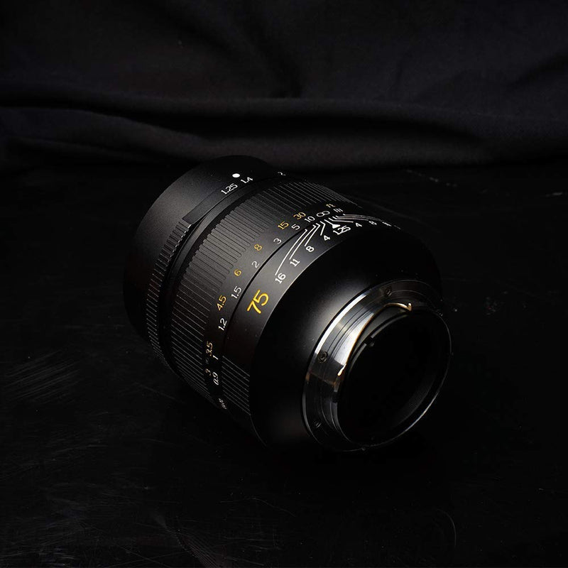 7artisans 75mm F1.25 Lens Full Frame Manual Fixed for Leica M-mount