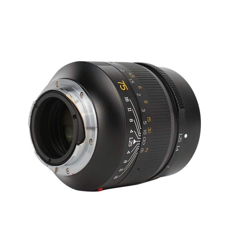 7artisans 75mm F1.25 Lens Full Frame Manual Fixed for Leica M-mount