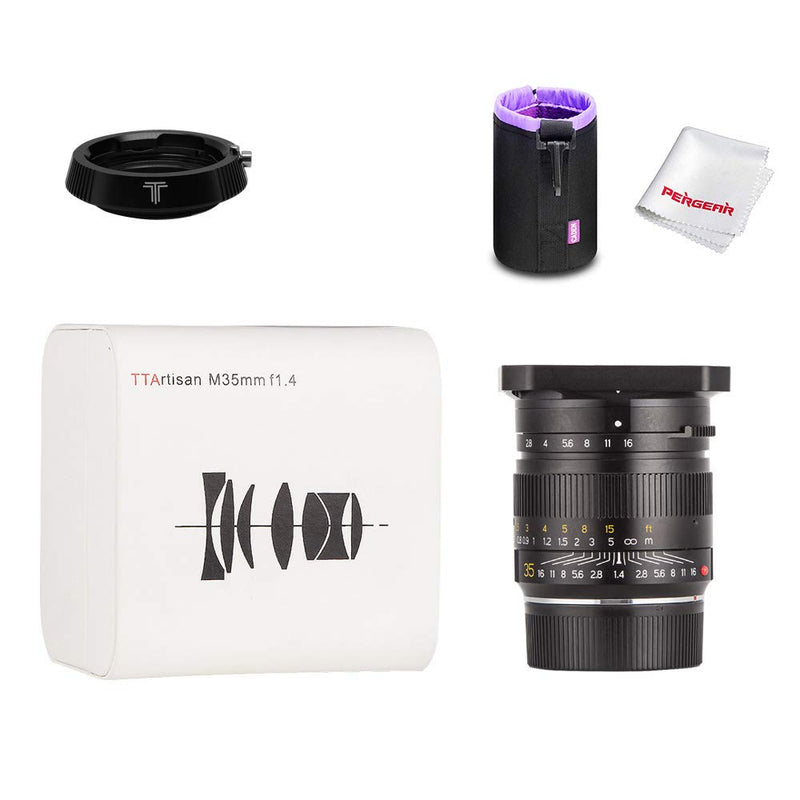 TTArtisan 35mm F1.4 Full Frame Prime Aluminum Lens For Leica M-mount