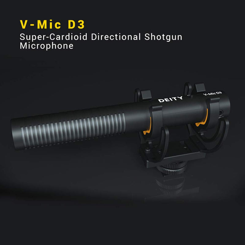 Deity V-Mic D3 Microphone, Broadcast Quality Sound