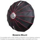 LAOFAS Collapsible Beauty Dish Reflector, Bowens Mount