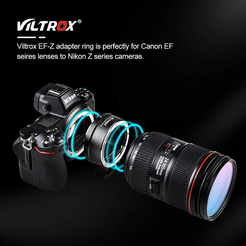 Viltrox EF-Z Auto Focus Lens Mount Adapter for Canon EF to Nikon Z