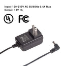 Pergear DC 12V 1A Switching Power Supply Adapter