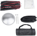 LAOFAS Collapsible Beauty Dish Reflector, Bowens Mount
