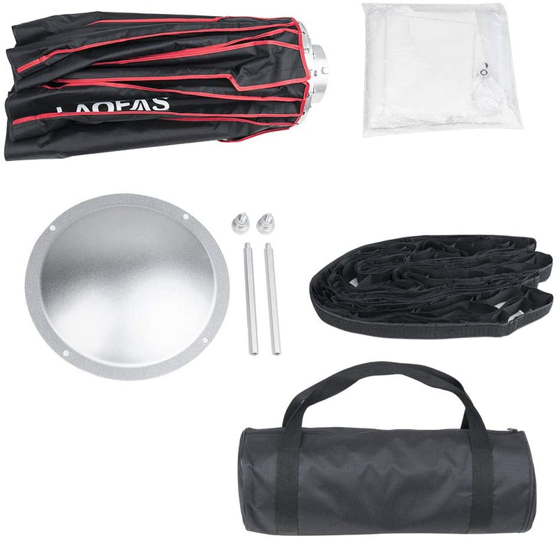 LAOFAS Collapsible Beauty Dish Reflector, Bowens Mount