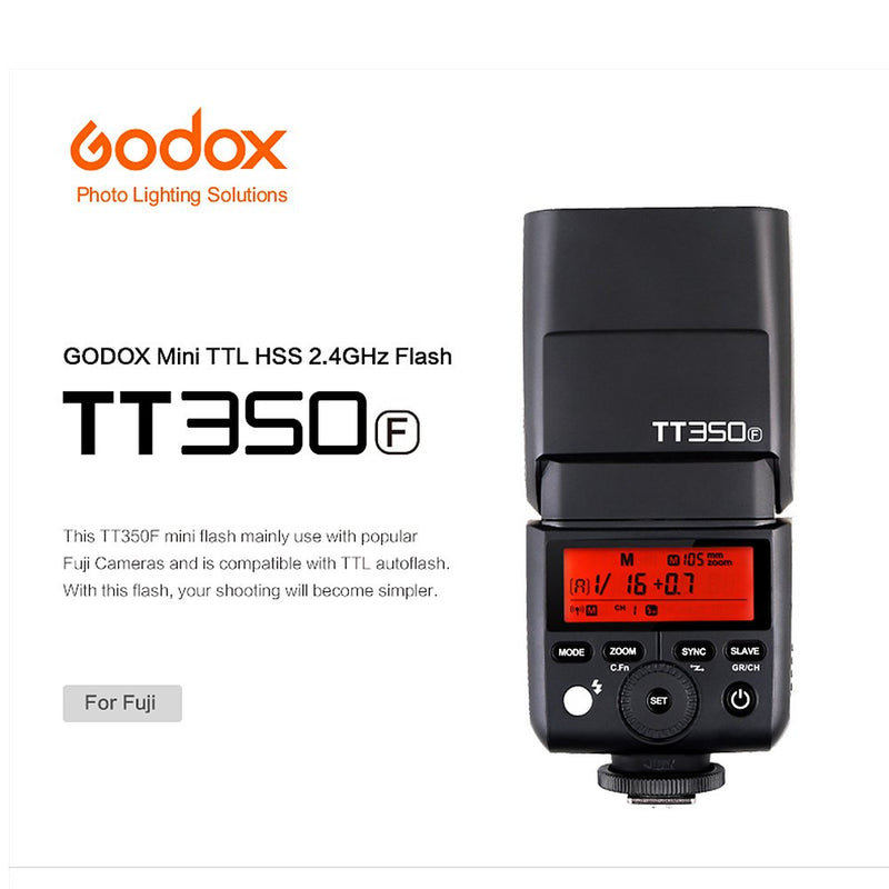 Godox TT350 TTL GN36 Camera Speedlite – Pergear