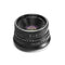 7artisans 25mm F1.8 Manual Focus Prime Fixed Lens for Olympus and Panasonic Micro Four Thirds MFT M4/3 Cameras - Black