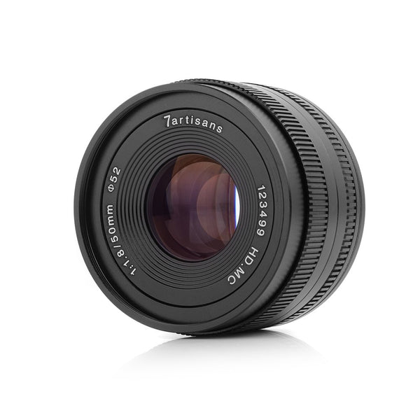 7artisans 50mm F1.8 Large Aperture Lens for Fuji-X mount and M4/3 mount Cameras