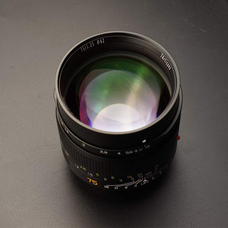 7artisans 75mm F1.25 Lens Full Frame Manual Fixed for Leica M-mount