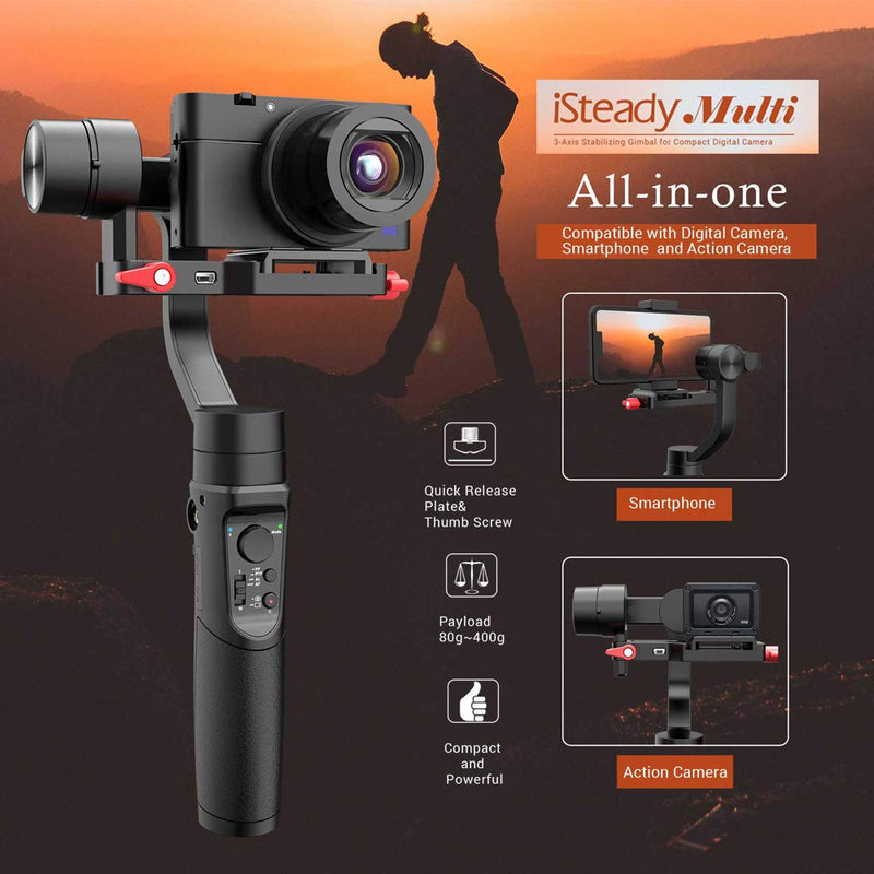 Hohem iSteady Multi 3-Axis Handheld Gimbal Stabilizer – Pergear