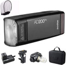 GODOX AD200Pro Godox AD200 PRO Version, 200Ws 2.4G Flash Strobe