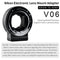 Commlite cm-ENF-E1 Pro Nikon F Mount Lens to Sony E Mount Autofocus Electronic Lens Adapter w/Aperture Control Built-in is VR EXIF Transmitting for Sony A9 A7R2 A7II A6300 A6500 A7R