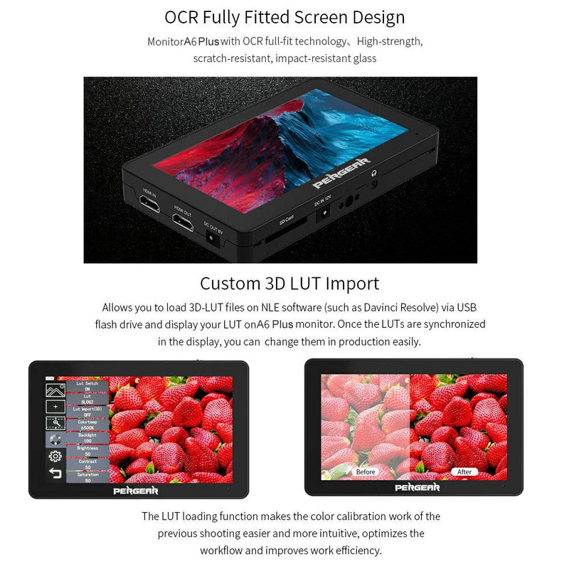 Feelworld F6 Plus 5 Inch on camera monitor