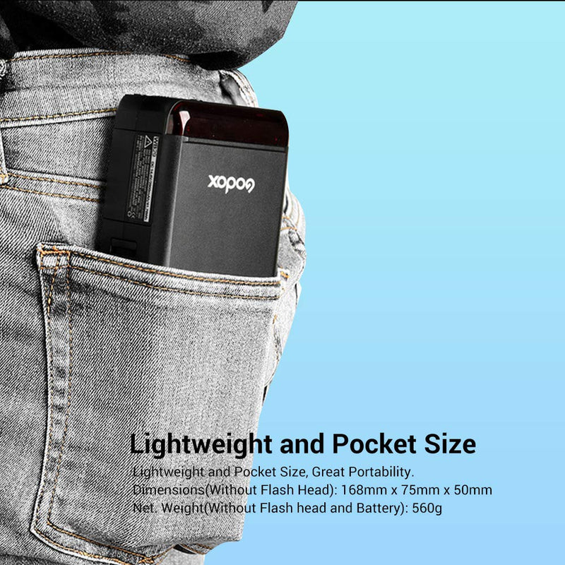 Godox AD200 200Ws 2.4G TTL Flash Strobe 1/8000 HSS Cordless Monolight
