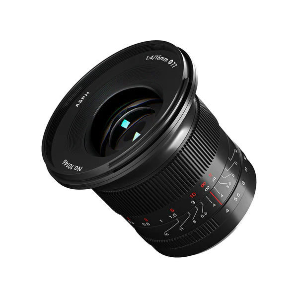 7Artisans 15mm F4.0 Full-frame Lens for Sony, Nikon, Canon and L-Mount Cameras