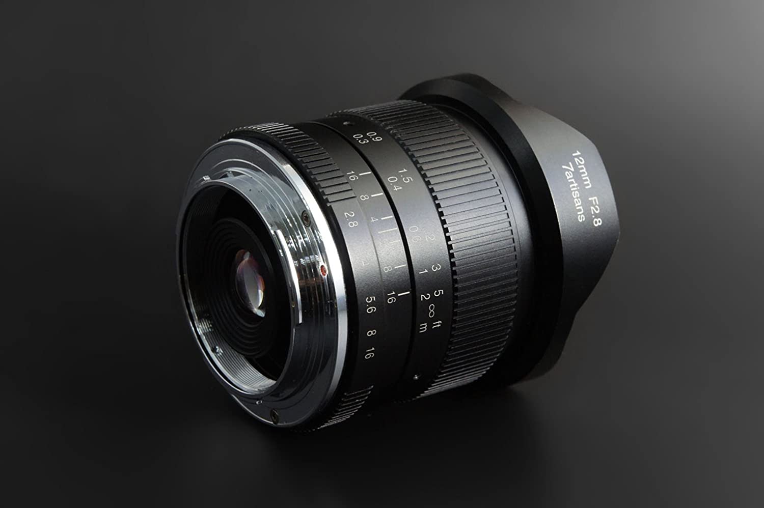 7artisans 12mm F2.8 Ultra Wide Angle Lens for Fuji/Canon Cameras