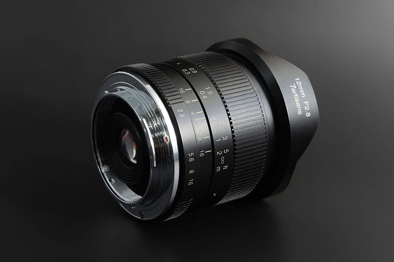 7artisans 12mm F2.8 Ultra Wide Angle Lens for Fuji/Canon Cameras