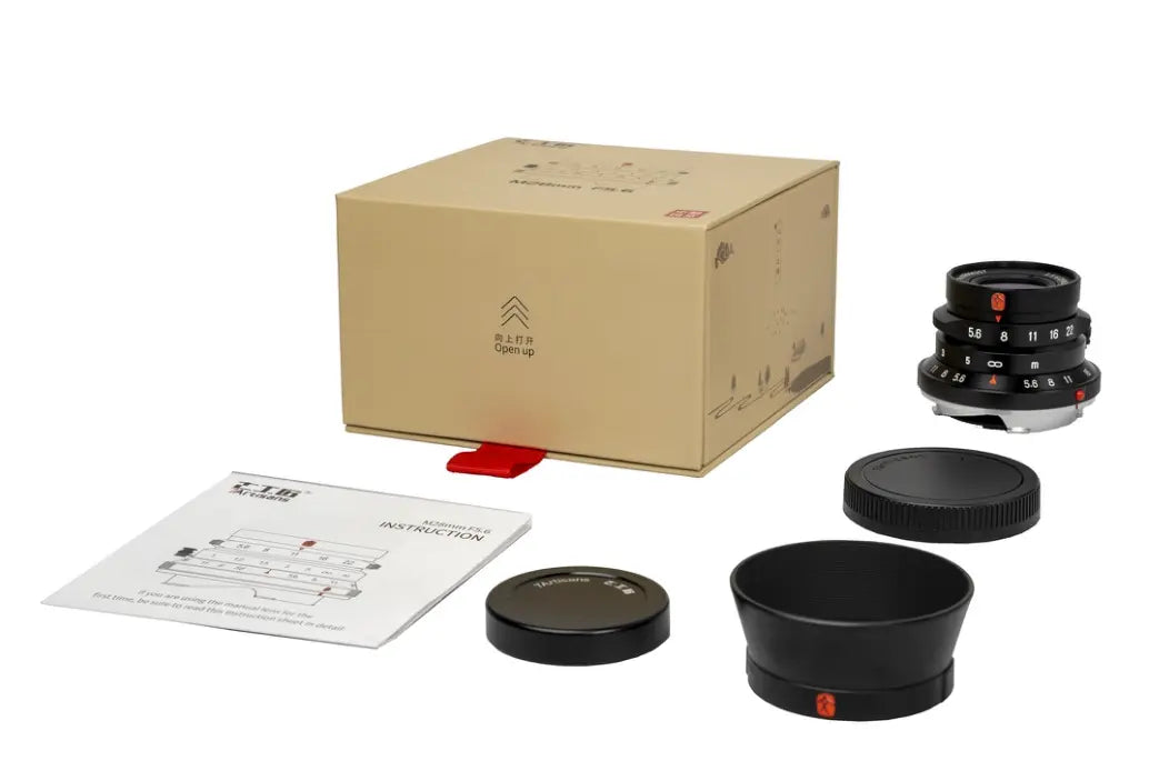 7Artisans 28mm F5.6 Wide-angle Lens for Leica M-mount Cameras