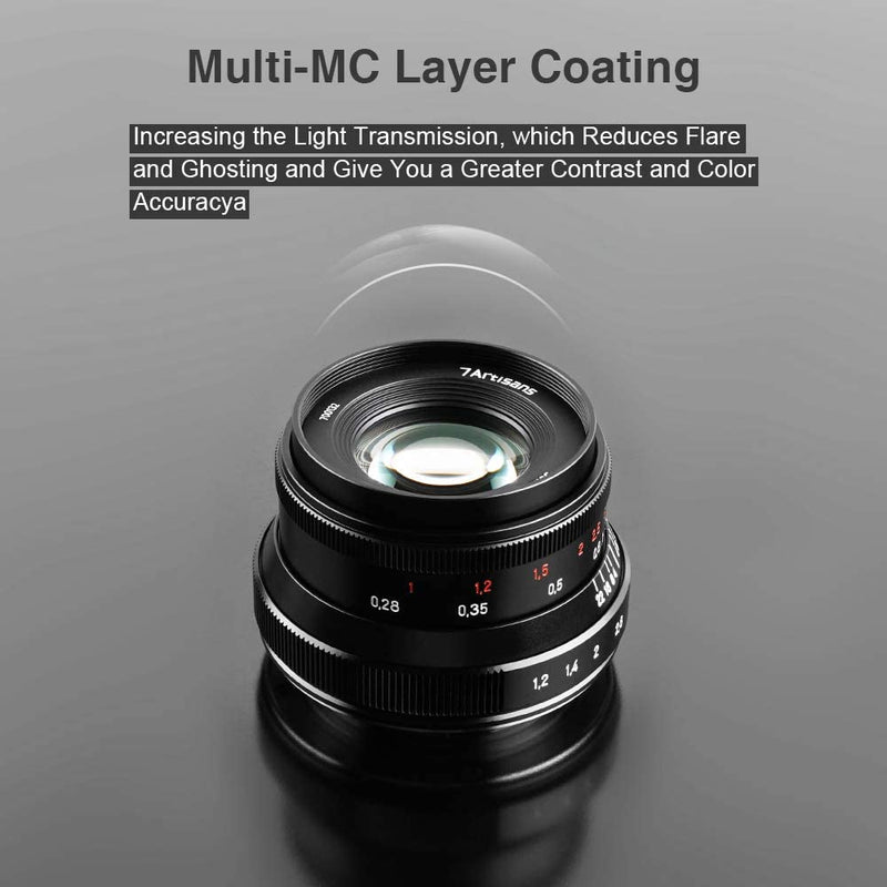 7artisans 35mm Manual Focus Fixed Lens for Sony E-Mount