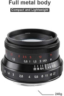 7artisans 35mm F1.2 V2.0 Manual Focus Fixed Lens for Sony E-Mount Cameras